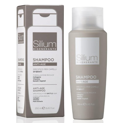 Șampon Anti-Age, Silium Rigerante, 250 ml, culoare gri