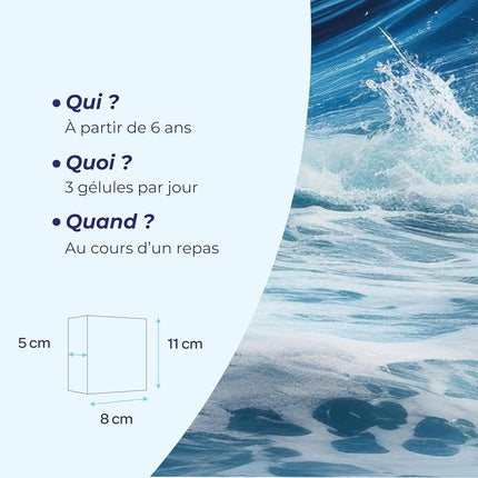 Supliment Mineral Oligocean Aquamag cu Magneziu Marin și Vitamine B