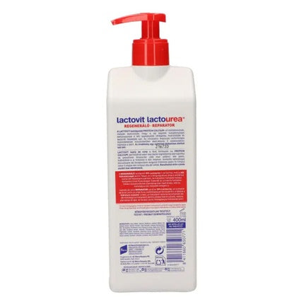 Lapte de corp, Lactovit, LactoUrea, piele foarte uscată, 400 ml