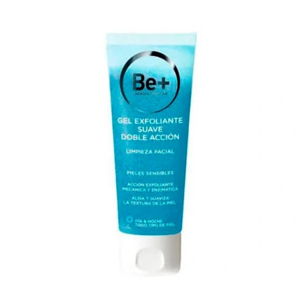 Gel exfoliant facial Be+ cu acțiune duală, 75ml