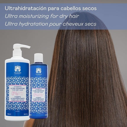 Valquer Shampoo 0 Ultrahydrating pentru păr uscat, 400ml