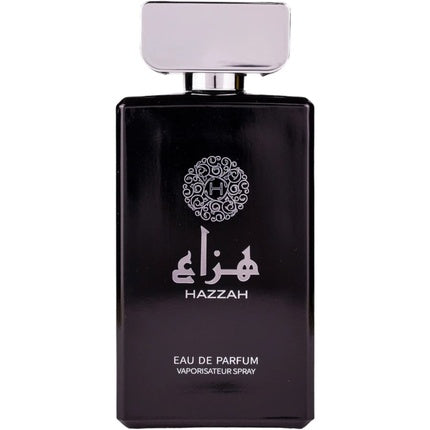Parfum Attri Hazzah, EDP, 100ml, sticlă neagră, capac argintiu