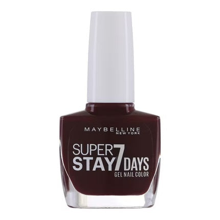Smalt unghii Maybelline Super Stay 7 Days Color Corrector Number 287 Midnight Red 10 ml