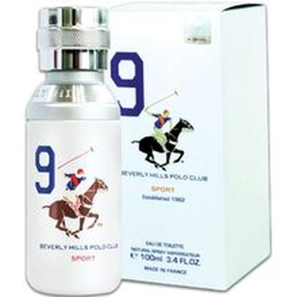 Eau de Toilette Giorgio Beverly Hills 9 Sports, alb, 100 ml
