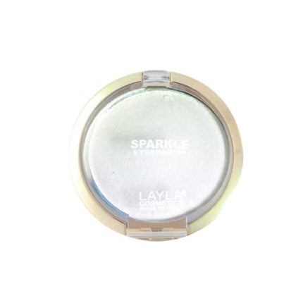 Pudră pentru ochi, Layla Cosmetics, Sparkle Eyeshadow No. 1, argintiu