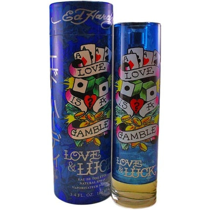 Ed Hardy Love & Luck Men Eau de Toilette 100ml, Parfum Masculin