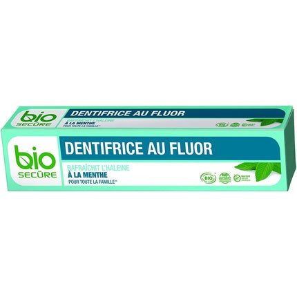 Dentifrice Bio Secure cu Fluor și Mentă, 75ml