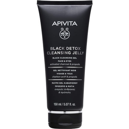 Gel de Curățare Față și Ochi, Apivita Detox, 150ml