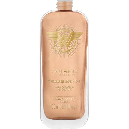 Ulei de corp Catrice Wonder Woman Shimmer Body Oil No. 010 Orange, 100 ml