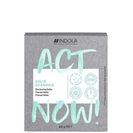 Șampon Solid Indola Act Now!, 60g
