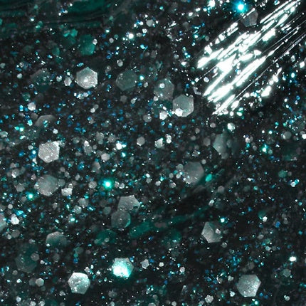 Lac de unghii OPI, Jewel Be Bold Collection, OPI'm a Gem, 15 ml, verde închis cu sclipici