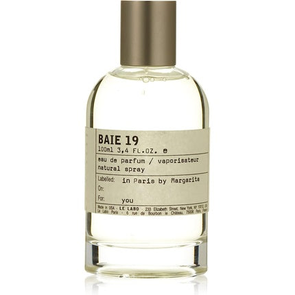 Eau de Parfum Le Labo Baie 19, 100ml, Sticlă Transparentă
