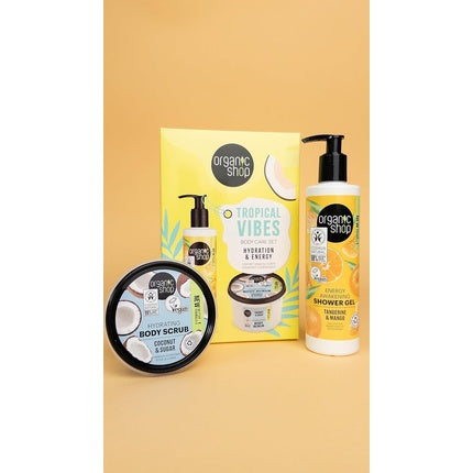Set Îngrijire Corp Organic Shop Tropical Vibes, Multicolor, Hidratare