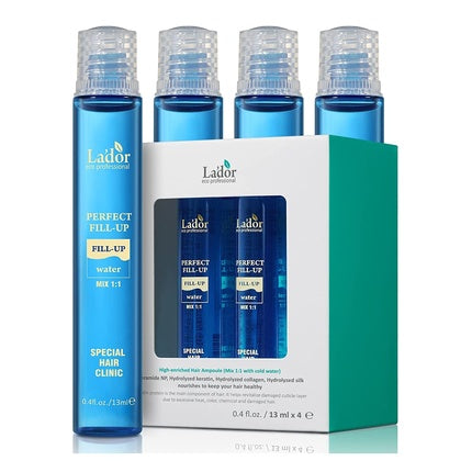 Ser tratament păr, La'dor, Perfect Hair Fill-Up, 4x13ml