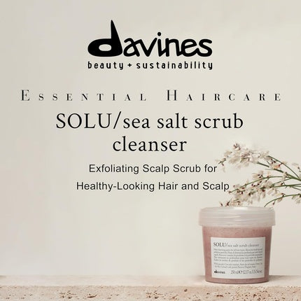 Solu Sea Salt Scrub Cleanser, Davines, 250ml