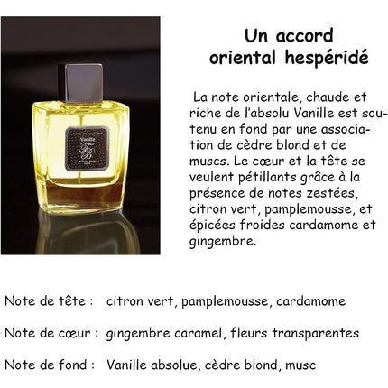 Parfum, Franck Boclet, Vanille, 100ml, alb