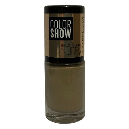 Lac de Unghii, Maybelline, Color Show Nude, auriu, 7ml