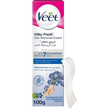 Crema depilatoare, Veet, Sensitive Skin, 100g