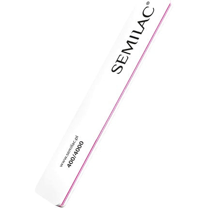 Semilac Nail Buffer, 400/400, pentru unghii naturale și acrilice