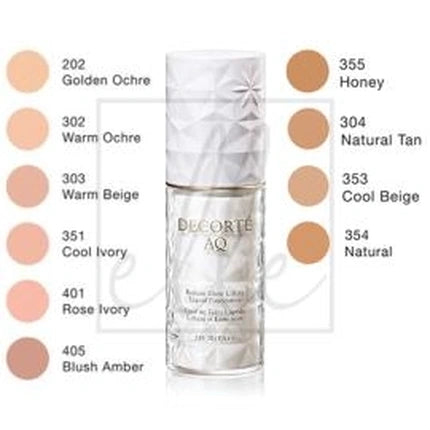 Fond de ten lichid Cosme Decorte AQ Base Makeup Radiant Glow Lifting 354 Natural