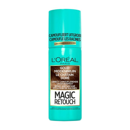 Spray acoperire rădăcini, L'Oréal Paris, Magic Retouch, șaten auriu