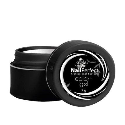 Gel Polish Nail Perfect Color+, alb, 7 g