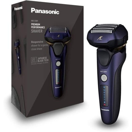 Aparat Ras Electric, Panasonic ES-LT67, Albastru, Wet&Dry