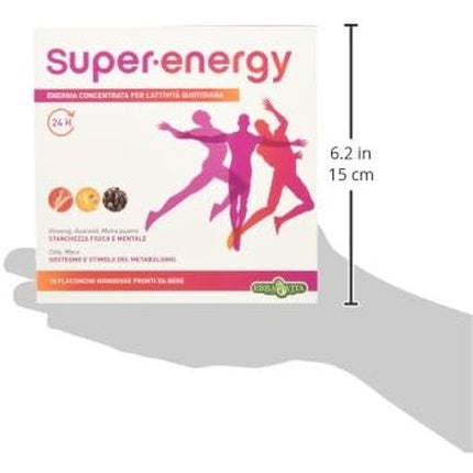 Erba Vita Super Energy - Pack 10 fiole concentrate, vitamină B, pentru energie