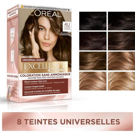 Vopsea de păr permanentă fără amoniac, L'Oréal Paris, 260 g