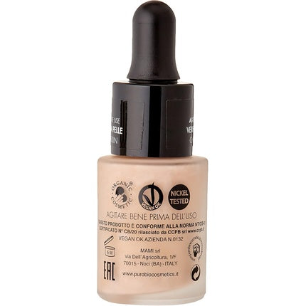 Fond de ten lichid Purobio Sublime Drop No. 03, 30ml, Anti-poluare