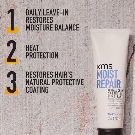 Balsam KMS Moist Repair, Cremă Revitalizantă, 125ml