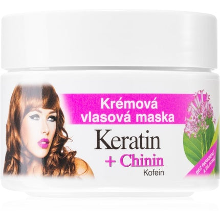 Mască de păr cu keratină și chinină, Bione Cosmetics, 260 ml