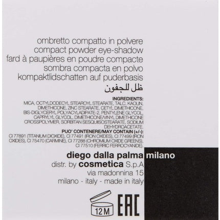 Primer pentru fard de ochi, Diego Dalla Palma, Polvere Comp Occhi Eye S Sp 10