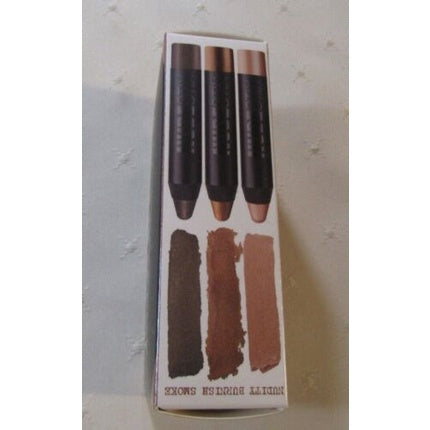 Fard de pleoape, Nudestix, Metallicas, maro-bronz, set 3