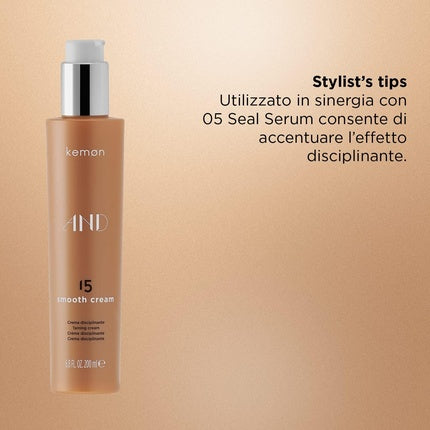 Cremă păr, Kemon 15 Smooth, 200ml