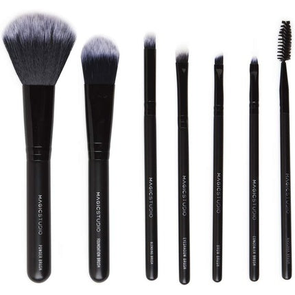 Set pensule machiaj, Magic Studio, 7 piese