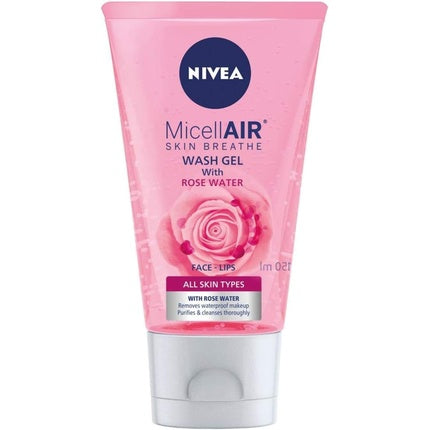 Gel de curatare Nivea MicellAIR cu apa de trandafir, 150ml