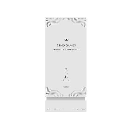 Mind Games As-Suli's Diamond Luxury Perfume Extrait De Parfum, Bergamot Madagascar, 100ml