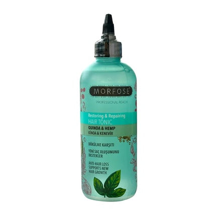 Tonic pentru păr Morfose Restoring & Repairing, 300ml, cu extract de quinoa și cânepă