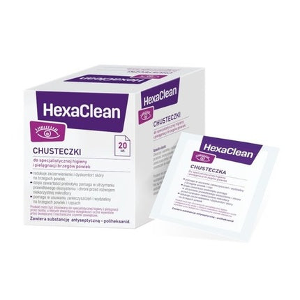 Hexaclean Wipes - 20 Pcs Pack Of 2