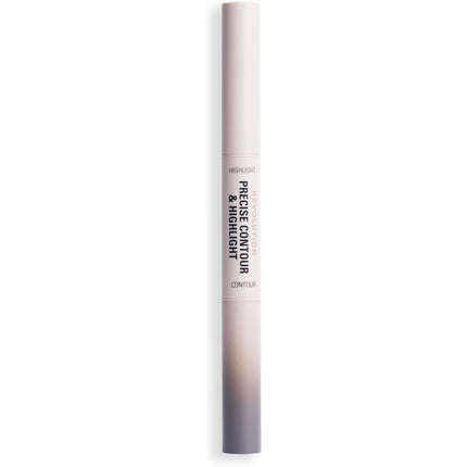 Stick Contur & Evidențiere, Revolution Beauty, All-In-One Face Makeup, Culoare Neagră și Roz Pal