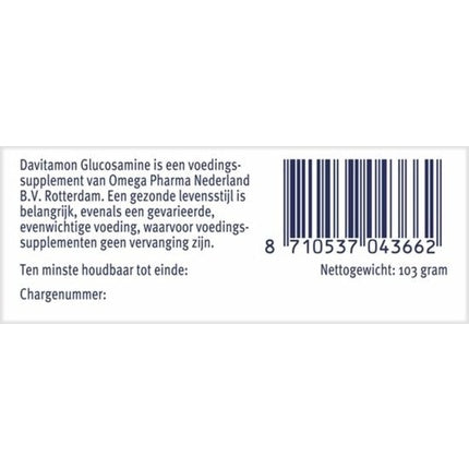 Davitamon Glucosamine, supliment alimentar pentru sănătatea articulațiilor, 45 tablete