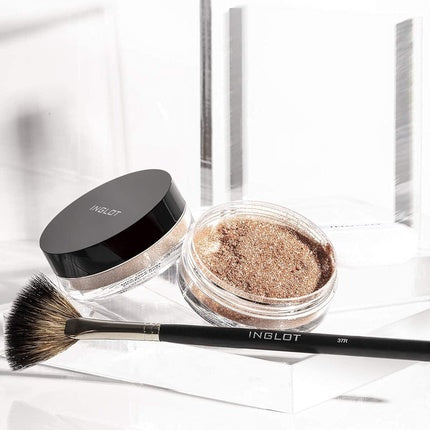 Powder Highlighter, Inglot, Sparkling Dust Feb 02, Gold Finish