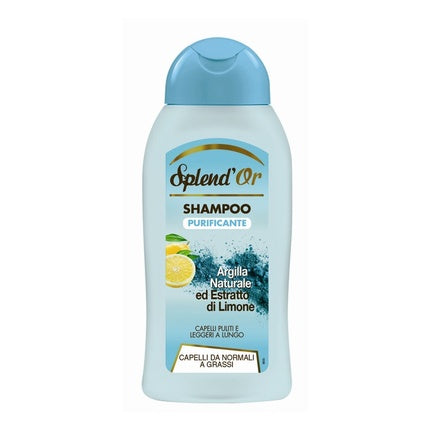 Șampon Elj3x, Lut natural și extract de lămâie, 300ml