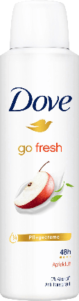 Deodorant Spray Dove Go Fresh cu Aromă de Măr, 150 ml
