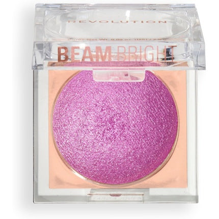 Pudră blush luminiscentă Revolution Beauty Beam Bright Blush, Magenta