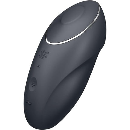 Masator electric Satisfyer Tap & Climax 1, 11cm, silicon antracit