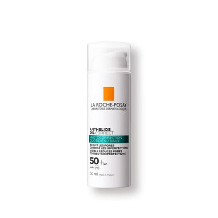 Crema protectie solara, La Roche-Posay, Anthelios Oil Correct SPF50+, 50ml