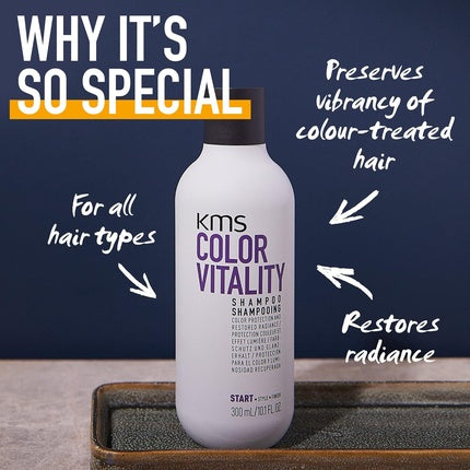Șampon, KMS, Color Vitality, alb, 300ml