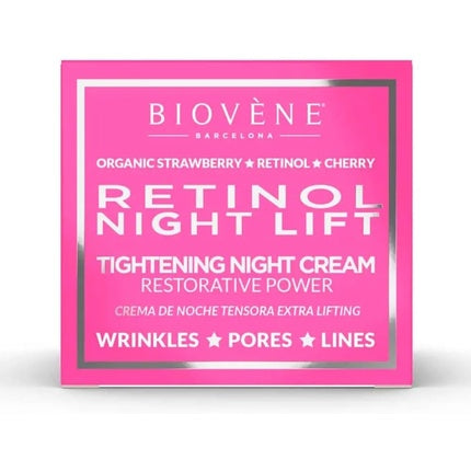 Cremă de noapte, Biovène Barcelona, 90g, lifting cu retinol